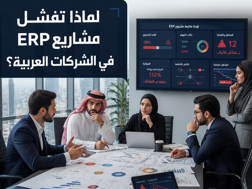 لماذا تفشل مشاريع ERP في الشركات العربية؟