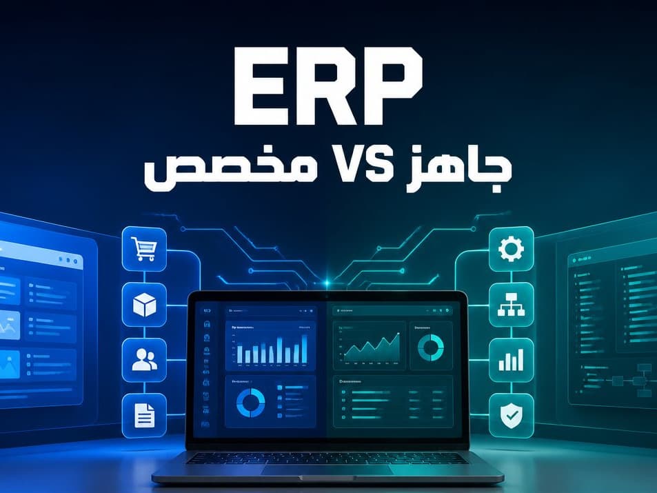 الفرق بين النظام الجاهز والنظام المخصص: أيهما يناسب شركتك؟