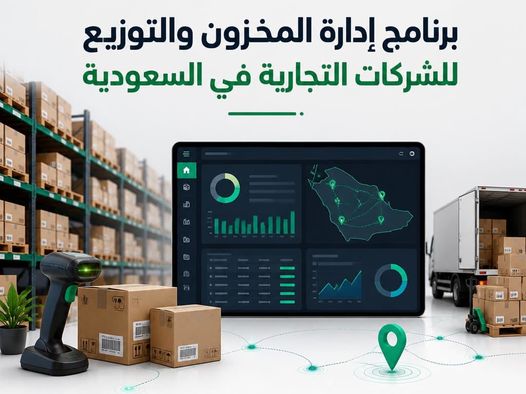 برنامج إدارة المخزون والتوزيع للشركات التجارية في السعودية
