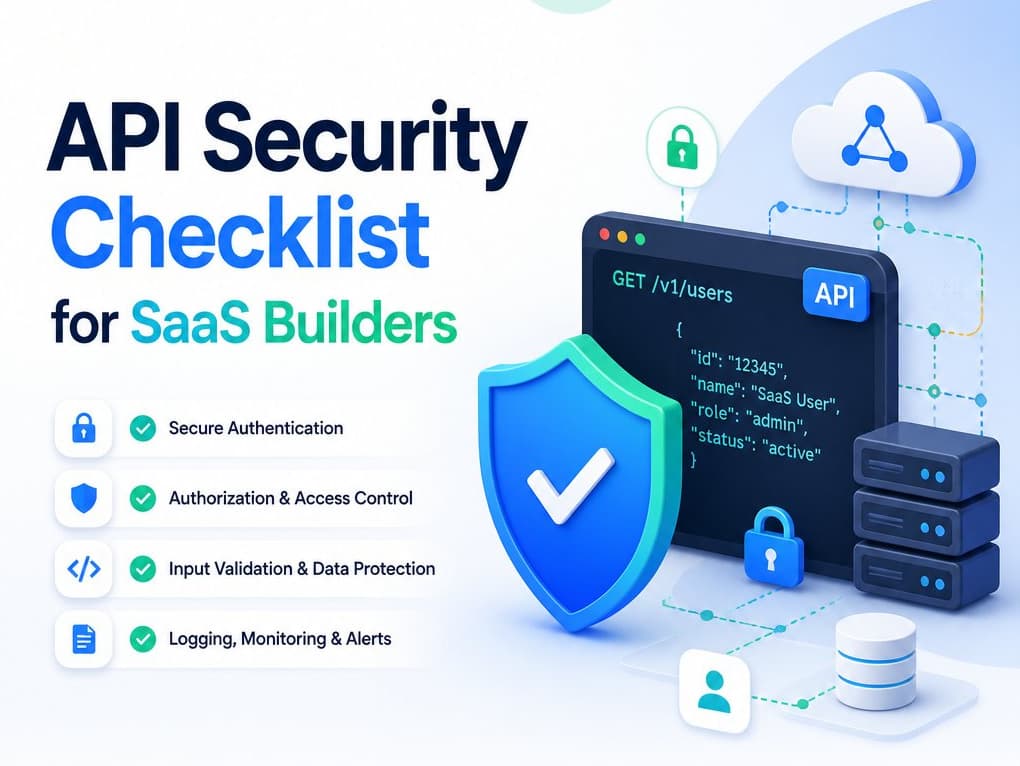 API Security Checklist for SaaS Builders
