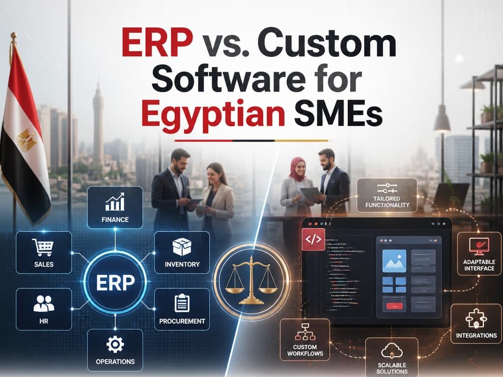 ERP vs. Custom Software for Egyptian SMEs: When the E-Invoice (ETA) Mandate Changes the Math